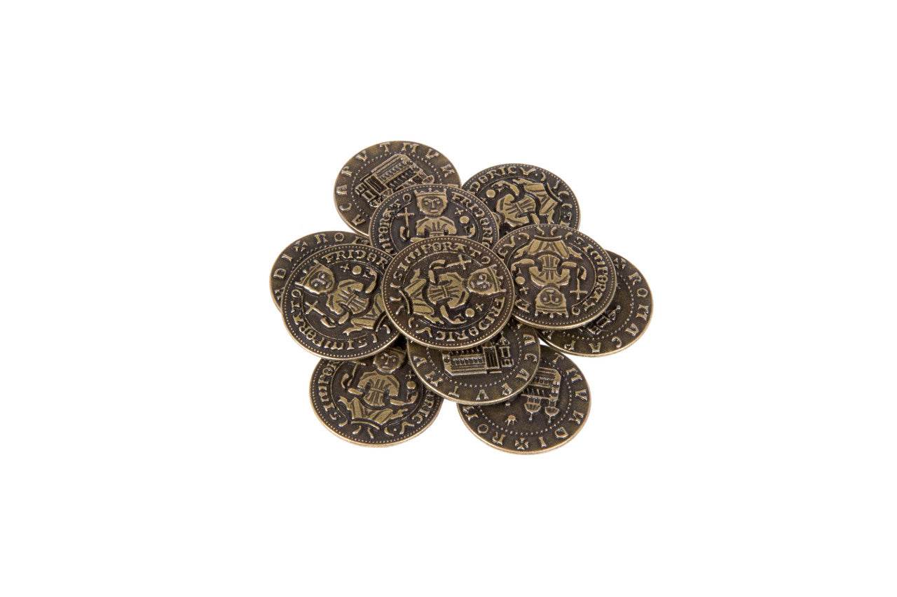 Middle Ages Themed Gaming Coins - Medium 25mm (12-Pack) - 