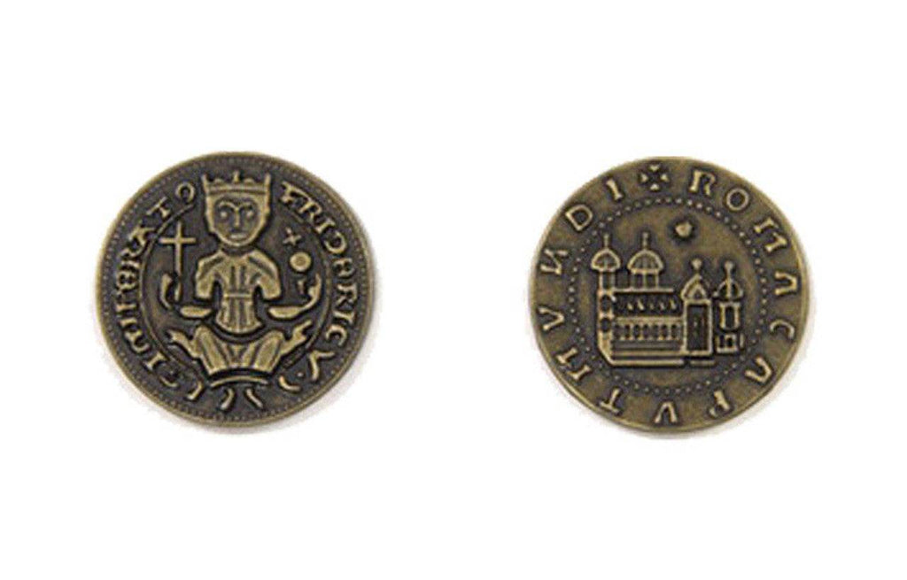 Middle Ages Themed Gaming Coins - Medium 25mm (12-Pack) - 