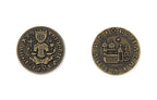 Middle Ages Themed Gaming Coins - Medium 25mm (12-Pack) - 