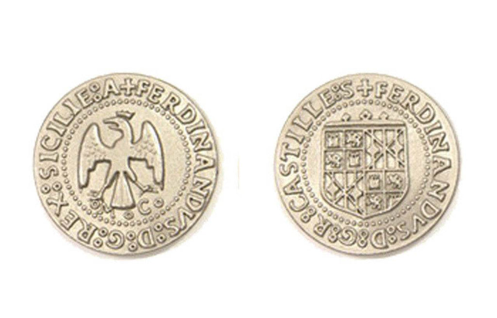 Renaissance Themed Gaming Coins - Large 30mm (9-Pack) - 