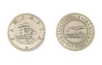 Pirate Ships Themed Gaming Coins - Large 30mm (9-Pack) - 