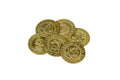 Pirate Ships Themed Gaming Coins - Jumbo 35mm (6-Pack) - 