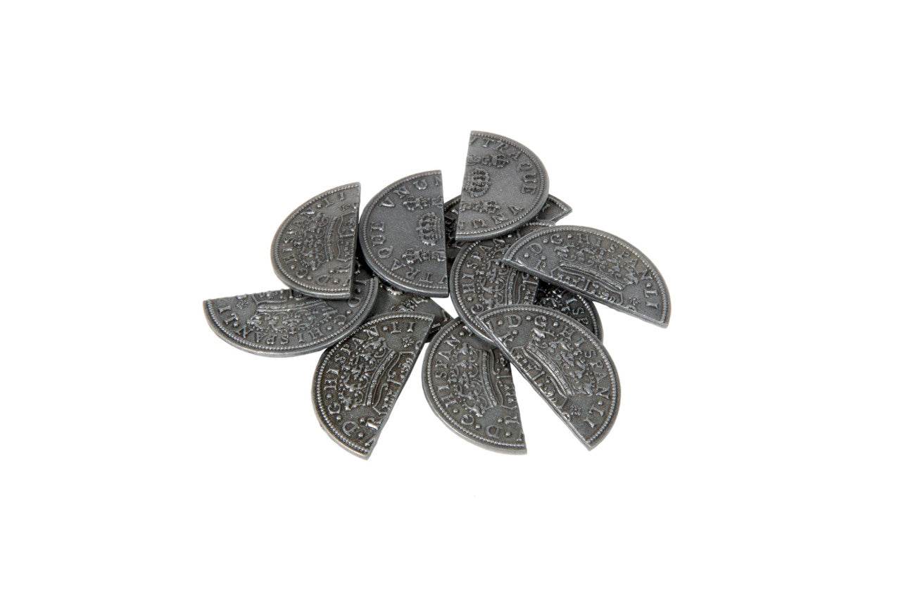Pieces of Eight Themed Gaming Coins - Medium 25mm (12-Pack) - 