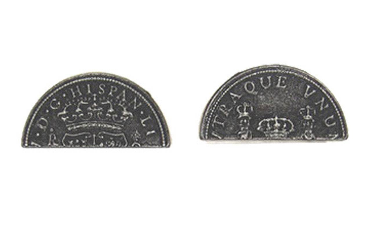Pieces of Eight Themed Gaming Coins - Medium 25mm (12-Pack) - 