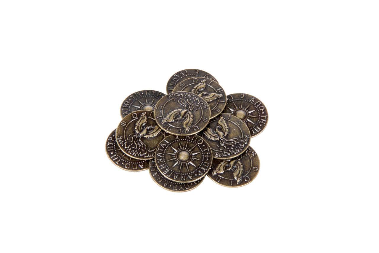 Mythological Creatures Themed Gaming Coins - Medium 25mm (12-Pack) - 