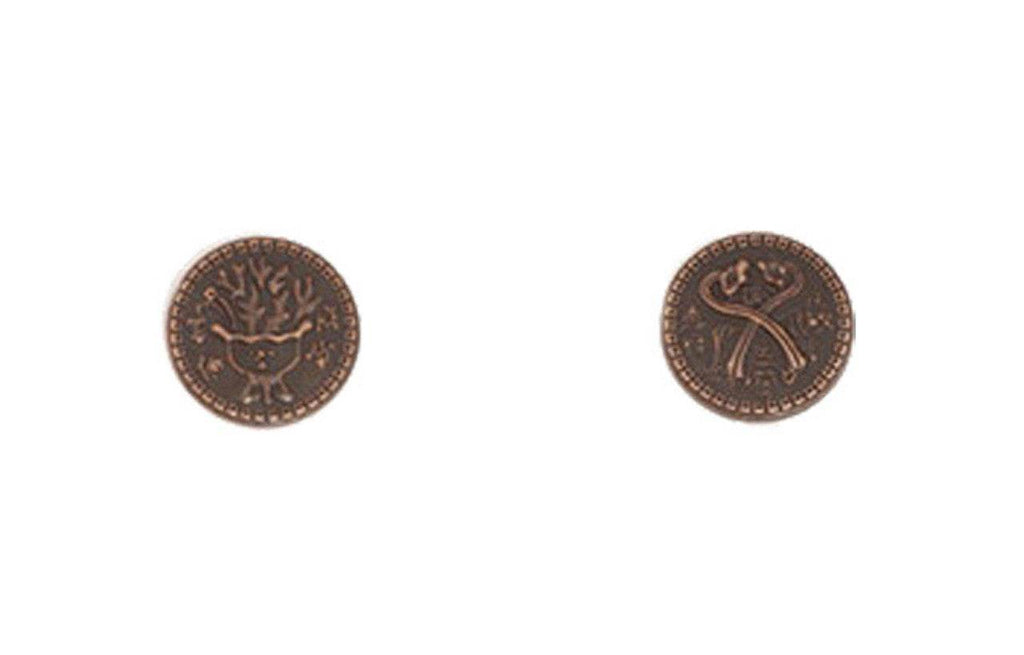 Chinese Themed Gaming Coins - Tiny 15mm (18-Pack) - 