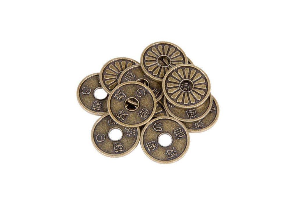 Japanese Themed Gaming Coins - Medium 25mm (12-Pack) - 