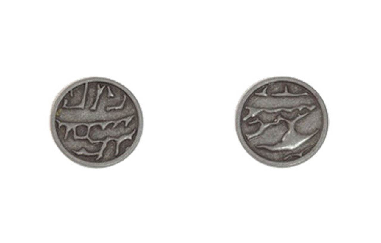 Mongol Themed Gaming Coins - Small 20mm (15-Pack) - 
