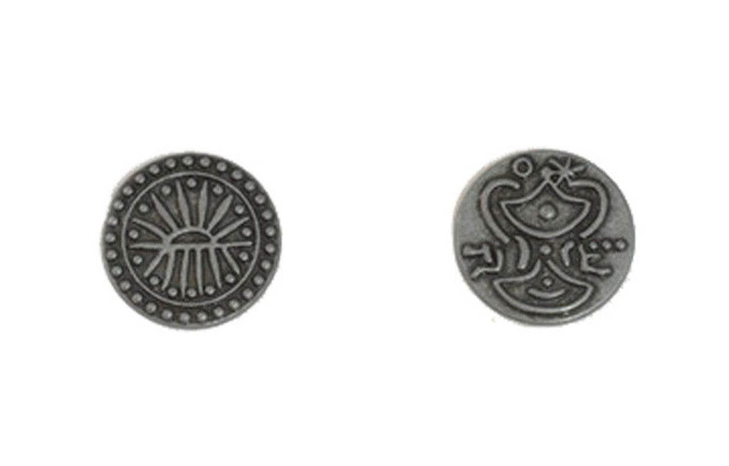 Indian Themed Gaming Coins - Small 20mm (15-Pack) - 