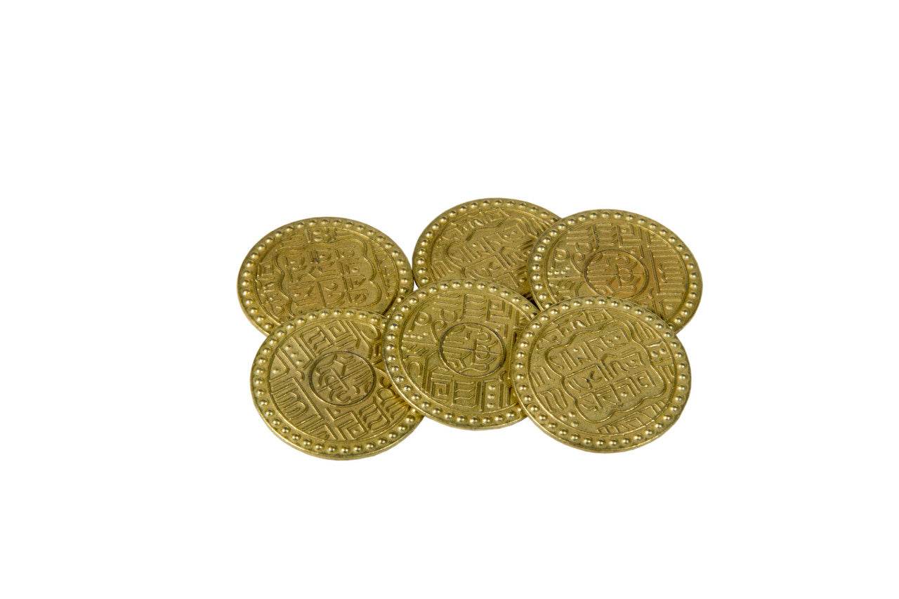 Indian Themed Gaming Coins - Jumbo 35mm (6-Pack) - 