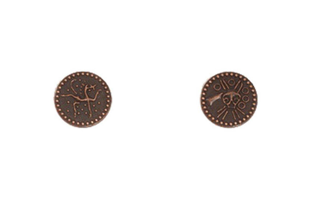 Anglo-Saxon Themed Gaming Coins - Tiny 15mm (18-Pack) - 
