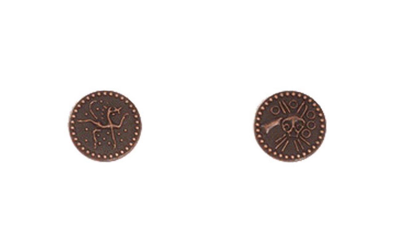 Anglo-Saxon Themed Gaming Coins - Tiny 15mm (18-Pack) - 
