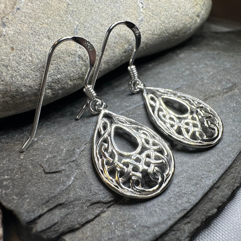 Celtic Raindrop Earrings