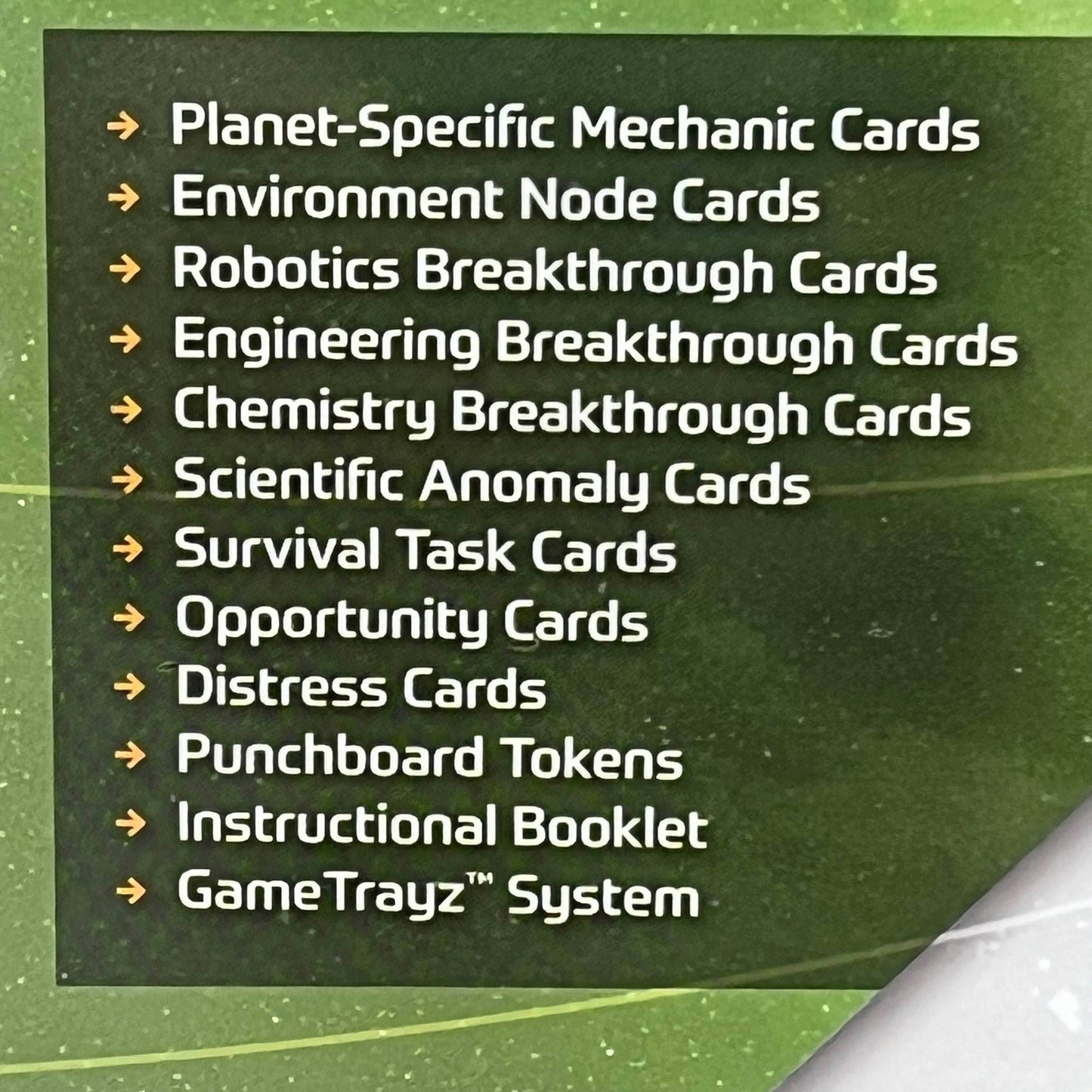 ORANGE NEBULA Unsettled Planet 003 Zehronn Card Game 2-4 Players 14+Ages ONB0203 - 