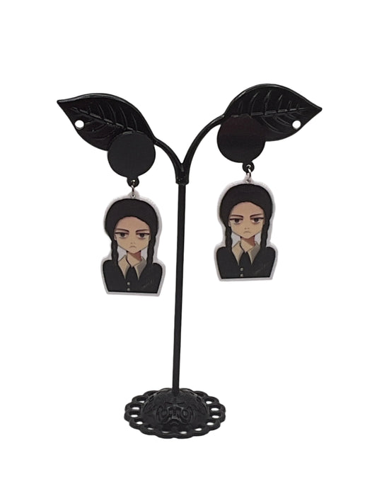Cartoon Wednesday Earrings