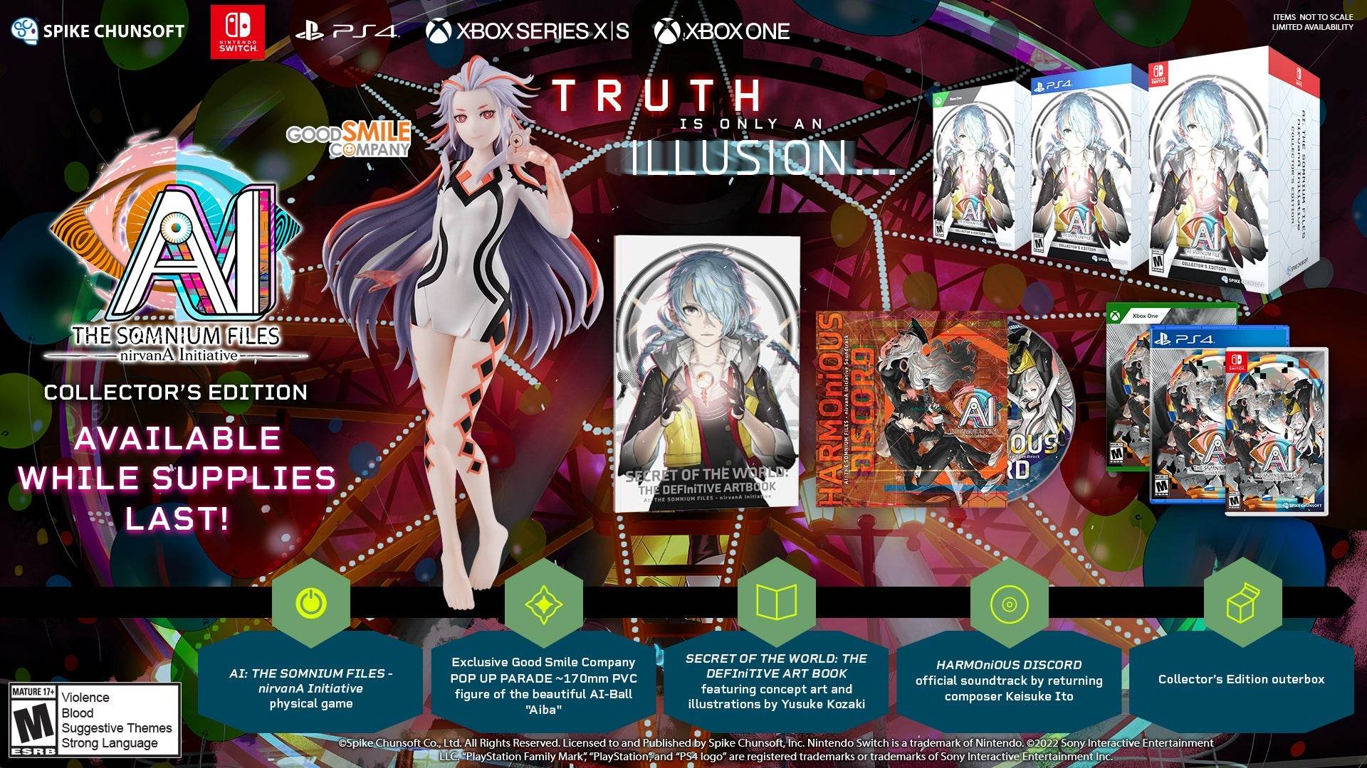 AI: The Somnium Files - Nirvana Initiative Collector's Edition (Playstation 4) - Game Only