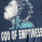 Super Rare 'Akira' 'God Of Emptiness' '93 Promo Black T-Shirt