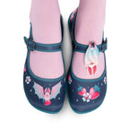 Chocolaticas® Albine Bat Women's Mary Jane Flat - 