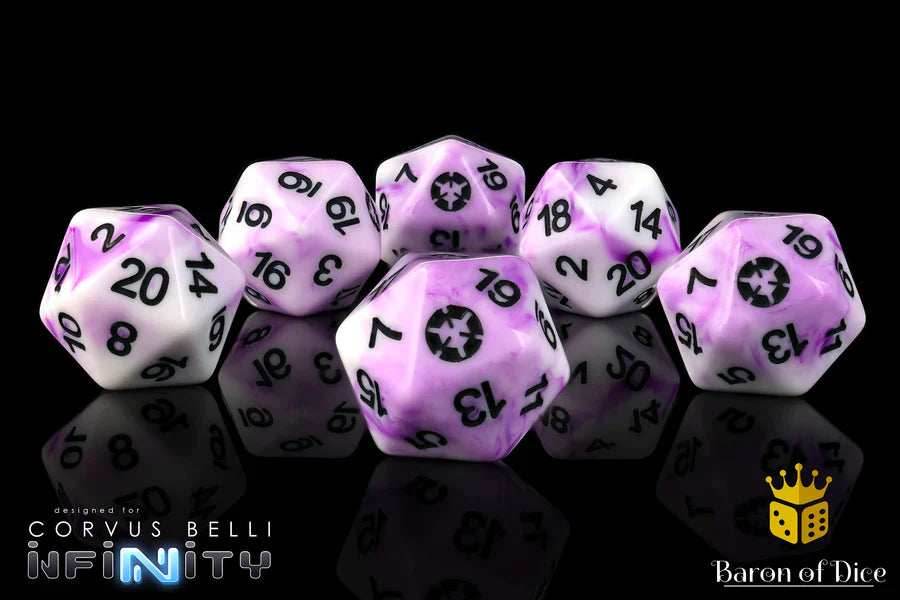 INFINITY: ALEPH, DICE SET - 