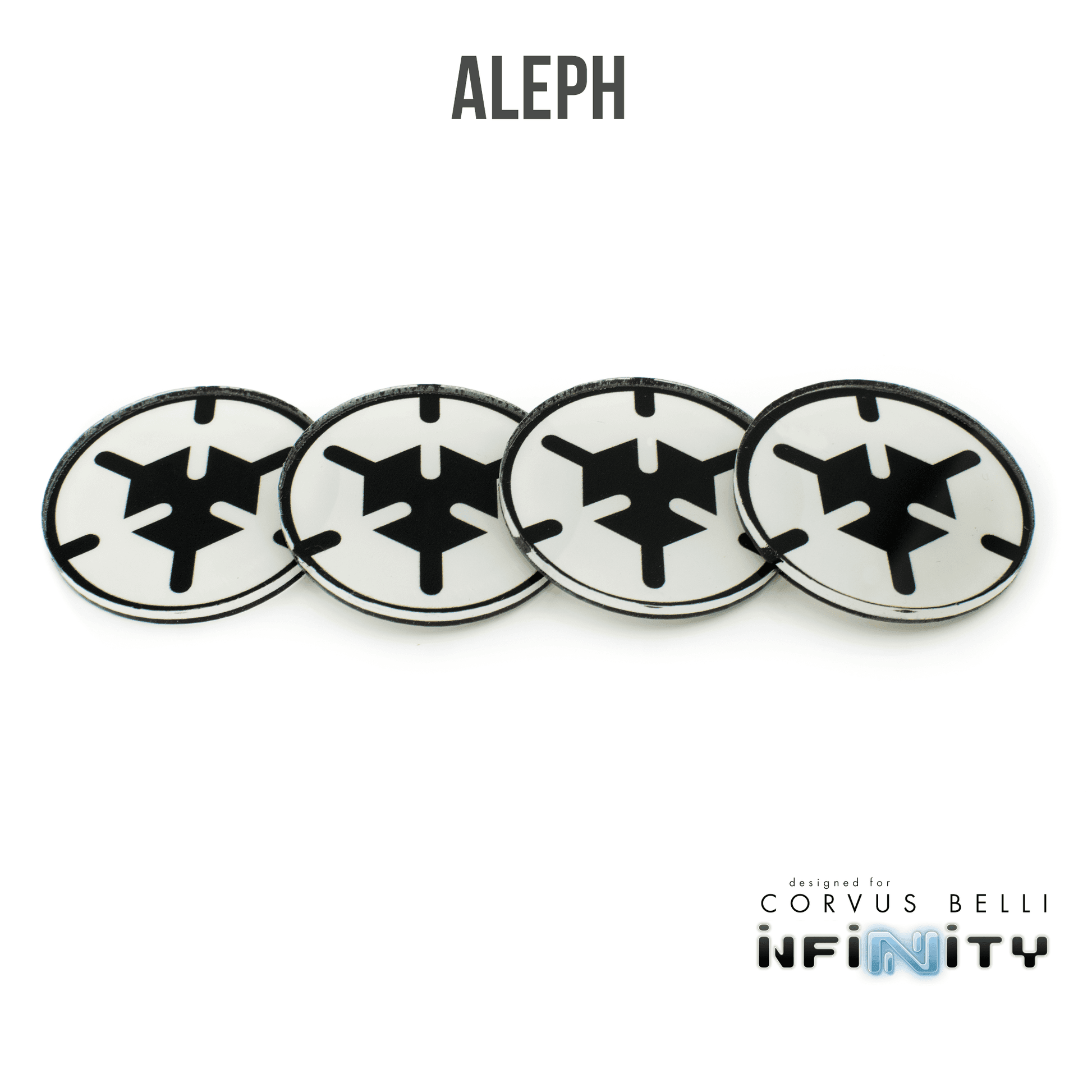 Infinity Faction Command Tokens - Aleph