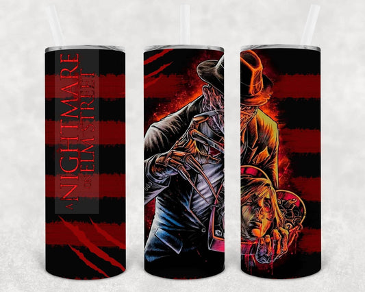 A Nightmare on Elm Street 20 oz Skinny Tumbler - 