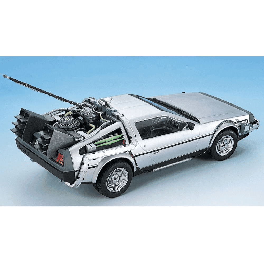 Aoshima: Back to the Future Part I DeLorean 1/24 Scale Model Kit #BT-01 - 
