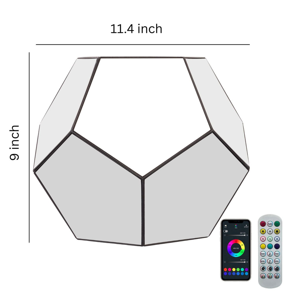 Infinity Dodecahedron Magic Table Lamp