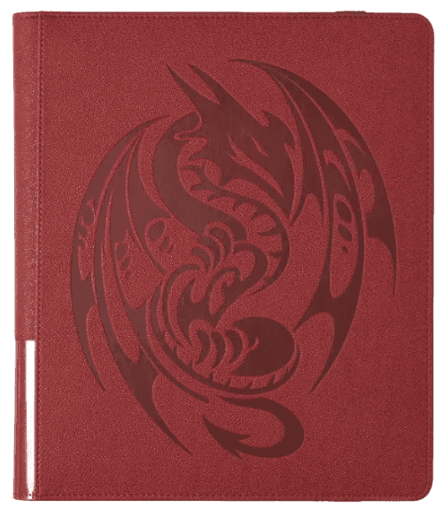 Dragon Shield Card Codex 360 Portfolio - Blood Red