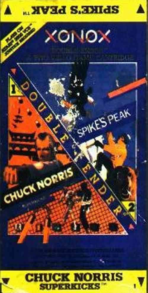 Chuck Norris Superkicks/Spike's Peak (Atari 2600) - Game Manual Only