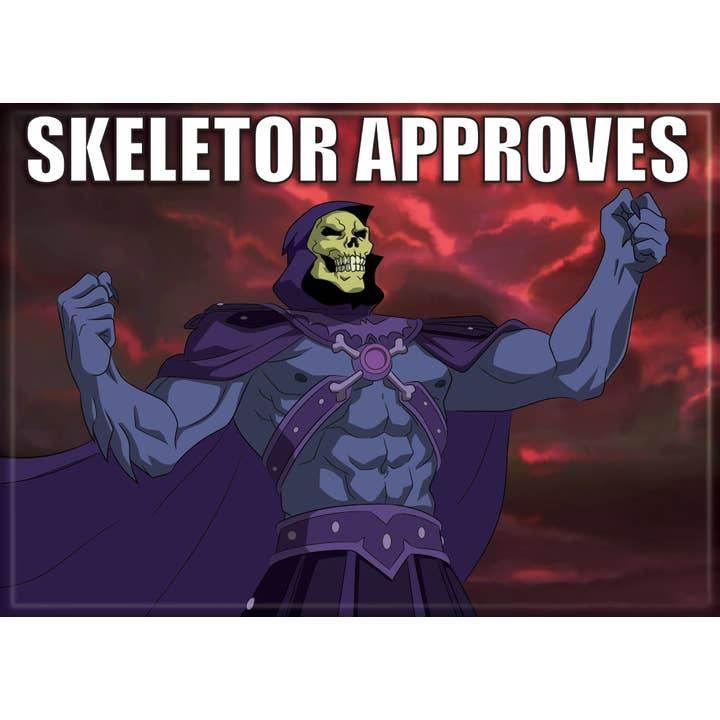 Masters of the Universe: Skeletor Approves Magnet - 