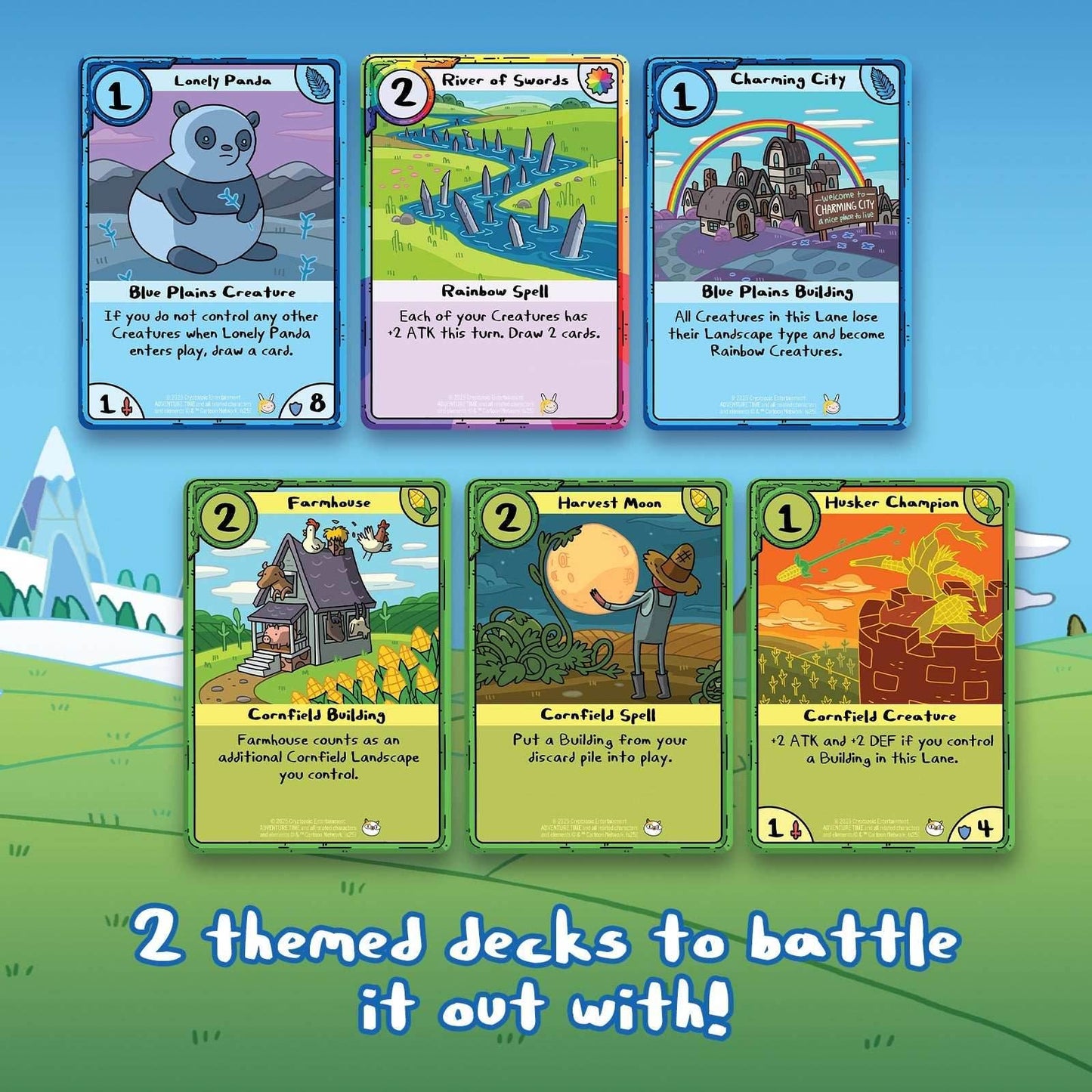 Adventure Time Card Wars Collector's Pack: Fionna vs. Cake - 
