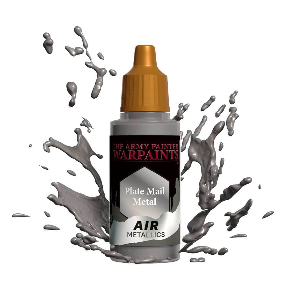 Army Painter Warpaints Air Metallics: Plate Mail Metal 18ml - 