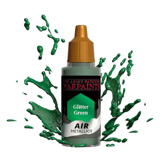 Army Painter Warpaints Air Metallics: Glitter Green 18ml - 
