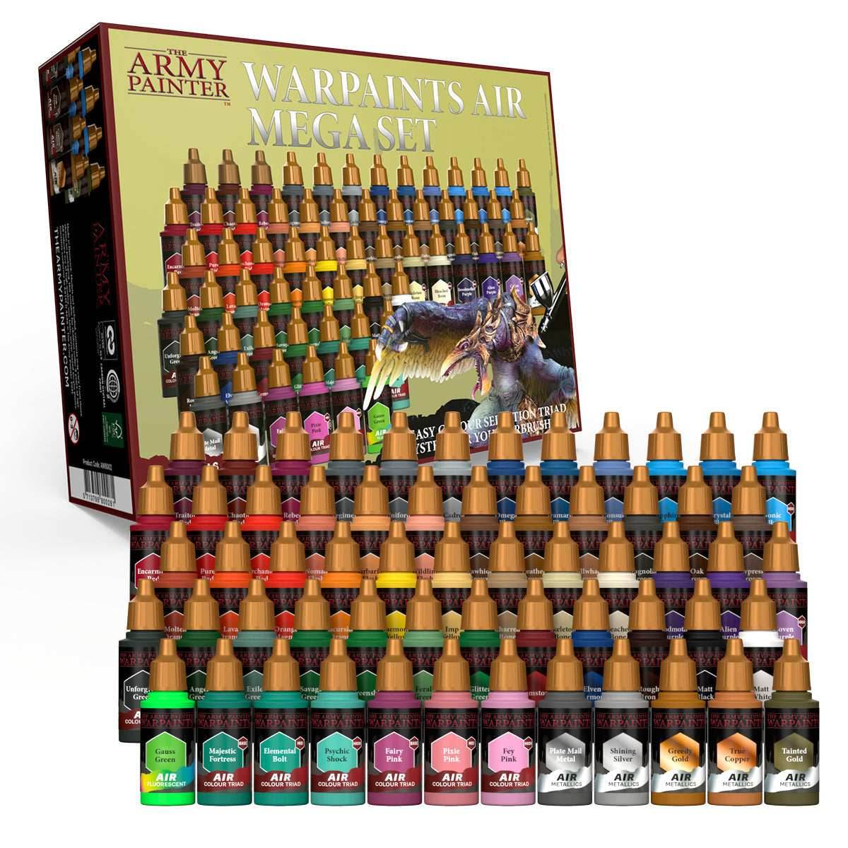 Army Painter Warpaints: Air Mega Set - 