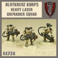 DUST 1947: Blutkreuz Korps Heavy Laser Grenadier Squad - 