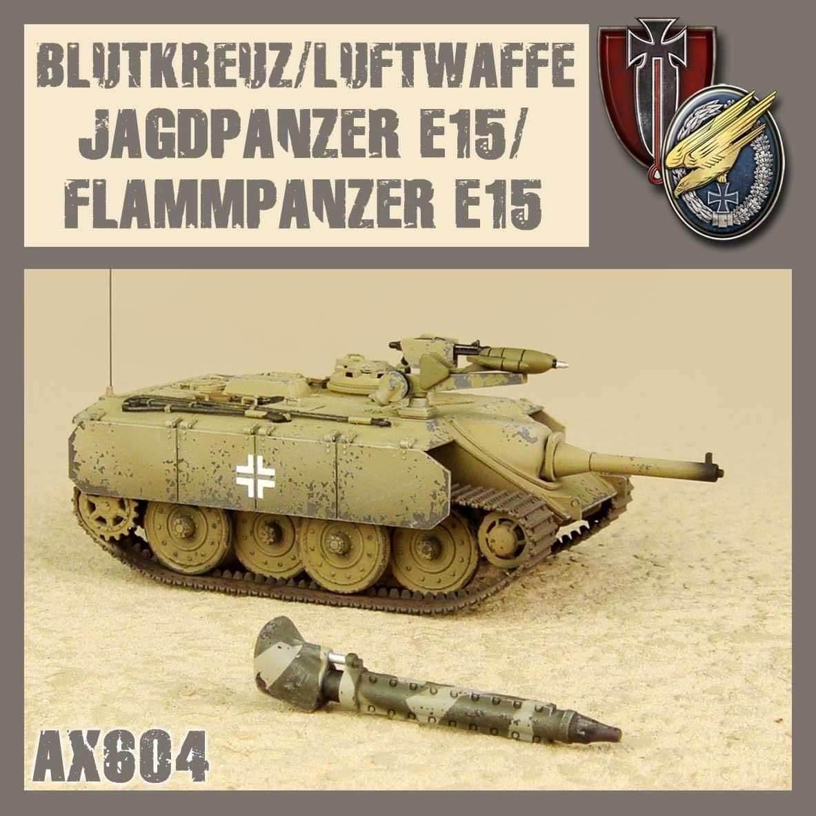 DUST 1947: BK/LUFT E15 JAGDPANZER/FLAMMPANZER - 