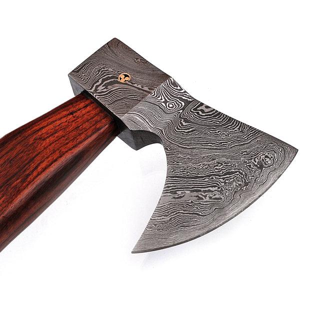 Hook Claw Damascus Steel Functional Outdoor Axe-1
