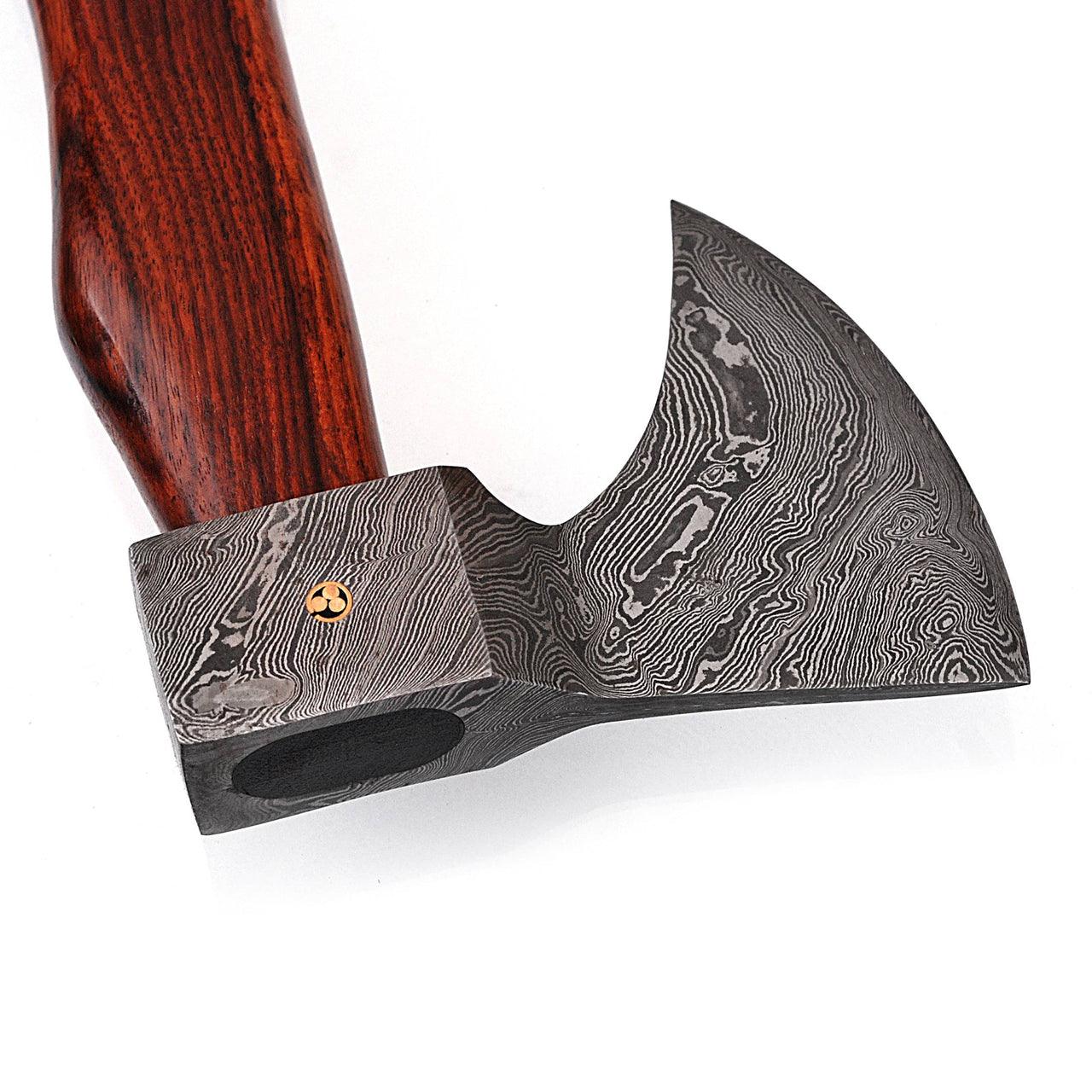 Hook Claw Damascus Steel Functional Outdoor Axe-2
