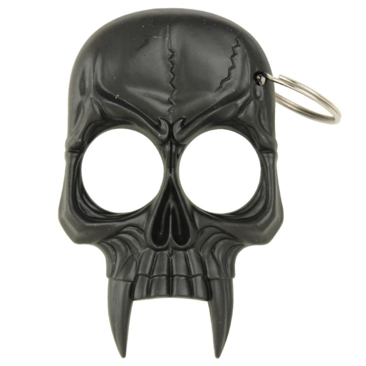 Demonic Skull Self Defense Keychain Black-0