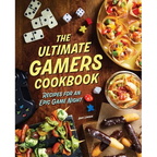 The Ultimate Gamers Cookbook: Recipes for an Epic Game Night - Hardcover