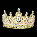 Multi Stone Cluster Crown Tiara