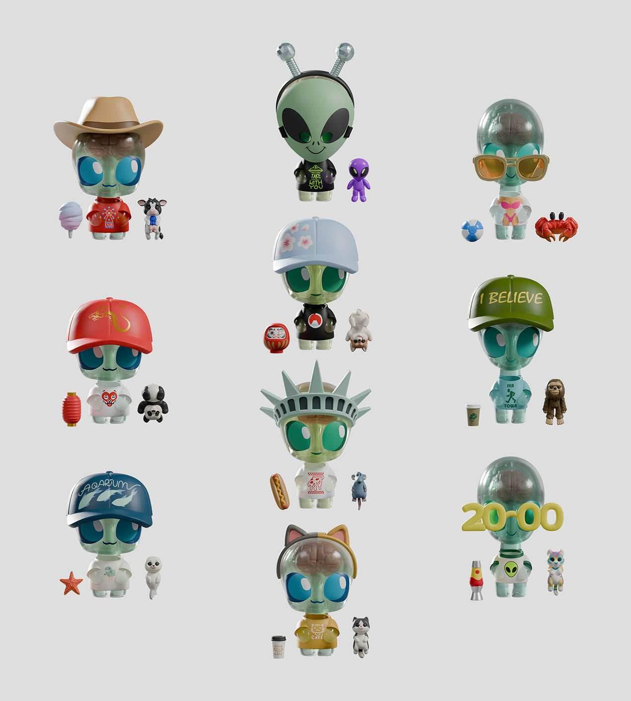 Abducted Blind Box (1 Blind Box) - 