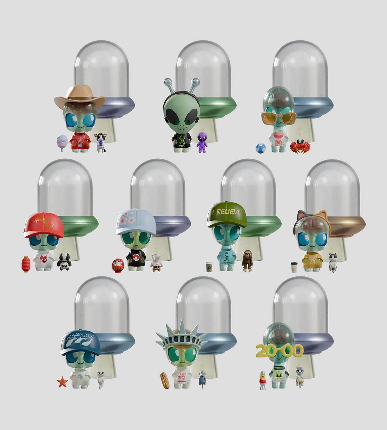 Abducted Blind Box (1 Blind Box) - 