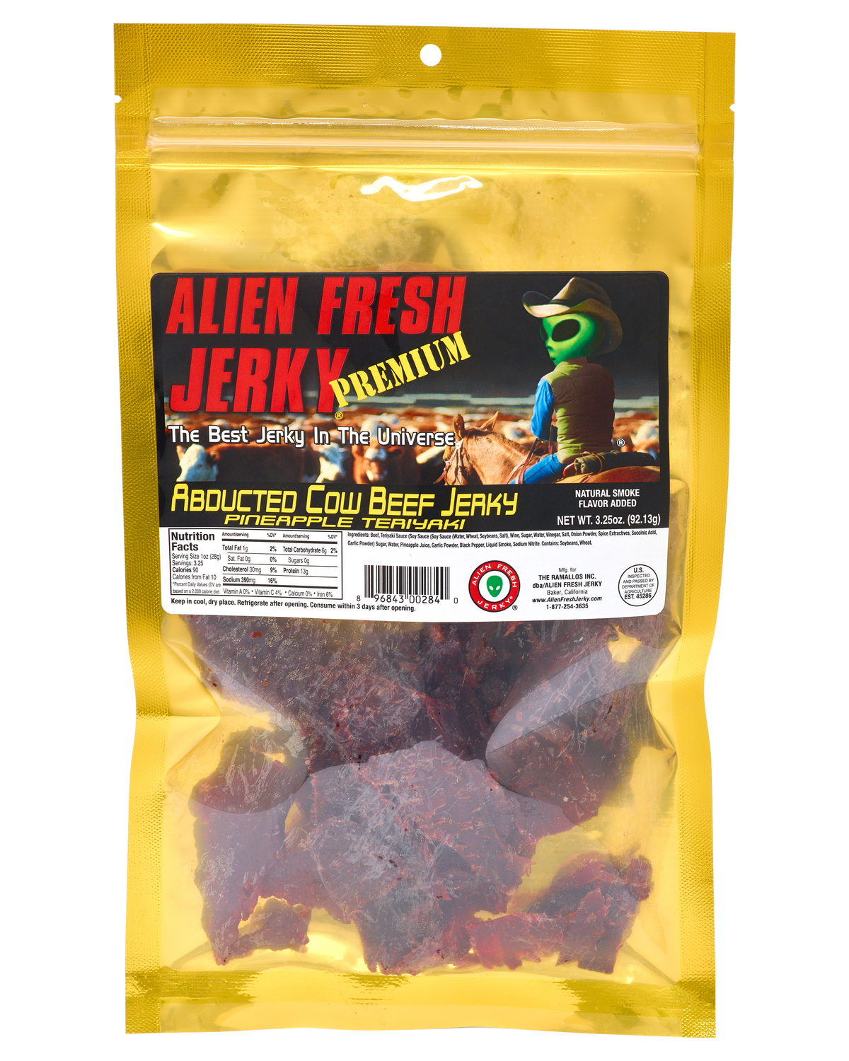 Abducted Cow Pineapple Teriyaki