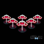 Access Terminal 6 pack - Fluorescent Red
