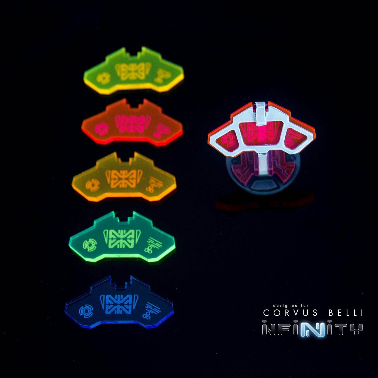 Access Terminal 6 pack - Fluorescent Red