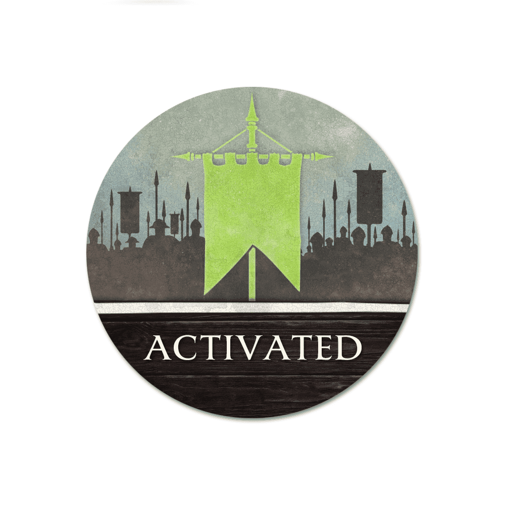 Rank and File Game Markers - Activated