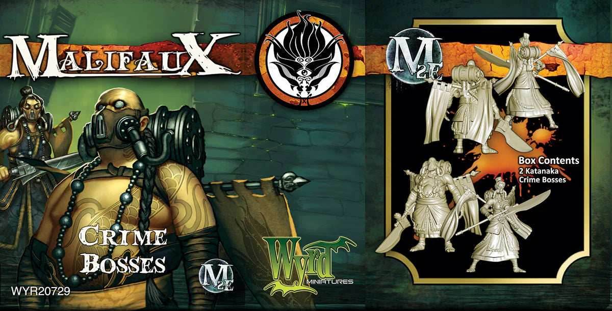 Malifaux Second Edition: Crime Bosses (2 Pack) - 