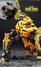 Optimus Prime and Bumblebee Autobots Anime Figures, Transformation Robot Toys 30 CM