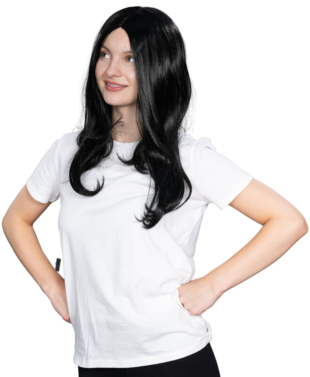 Adams the Spooky Family Mother Long Hair Wig